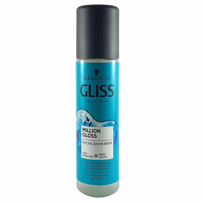 اسپری دو فاز مو گلیس مدل million gloss حجم 200 میلی لیتر