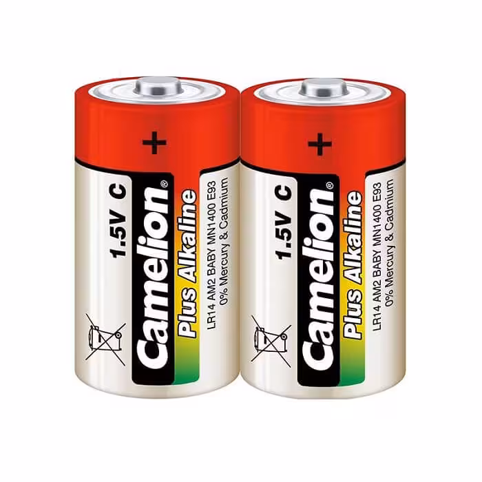 باتری کملیون سایز متوسط پلاس آلکالاین