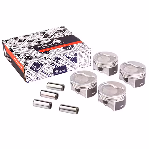 پیستون پژو XU9 باملحقات کامل با بوش بدون رينگ عظام