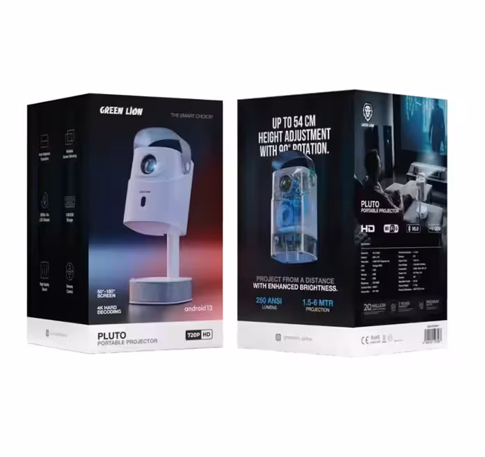 پروژکتور قابل حمل پلوتو گرین Green Pluto 4k Portable Projector (عمده و تک)