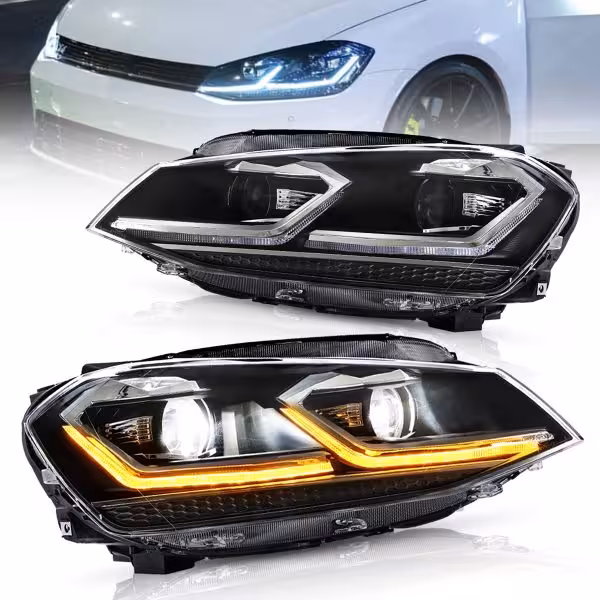 جفت چراغ اسپرت جلو گلف GTI 2012-2017