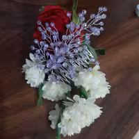 شانه شینیون مو یاسی  قابل سفارش در رنگ های دیگر