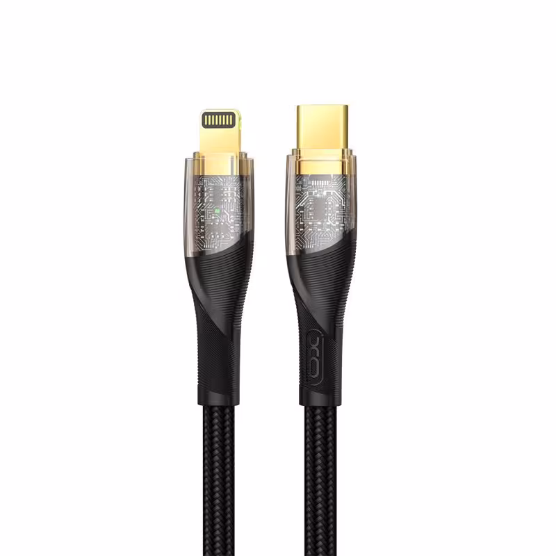 کابل تبدیل usb-c به لایتنینگ ایکس او مدل nb-q223a طول 1 متر