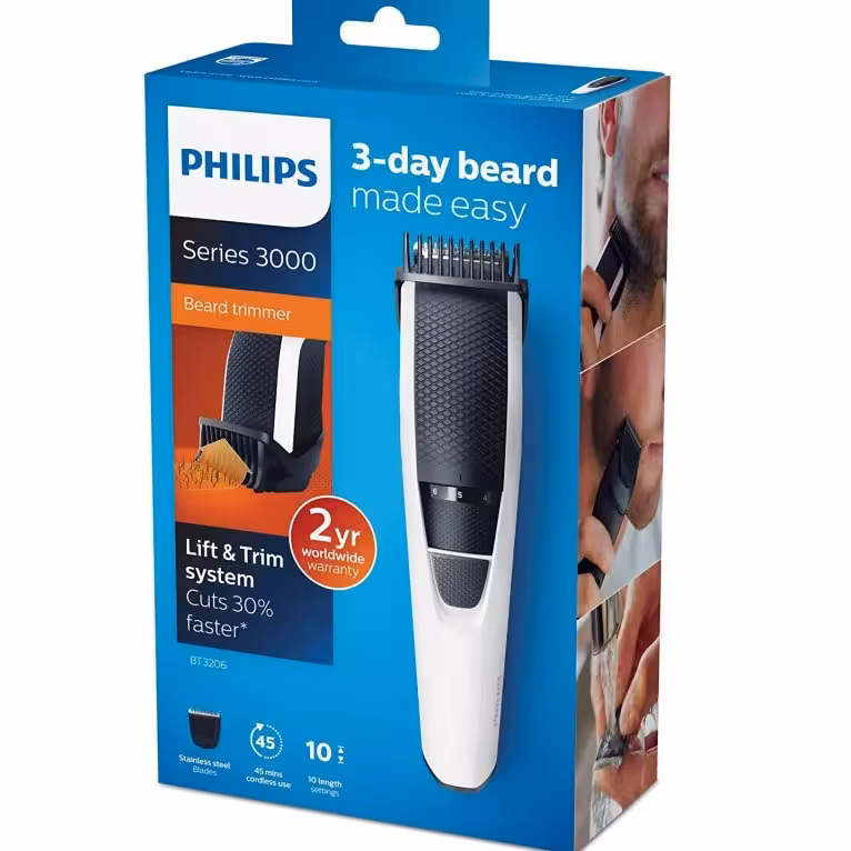 ماشین اصلاح موی صورت فیلیپس مدل BT3206