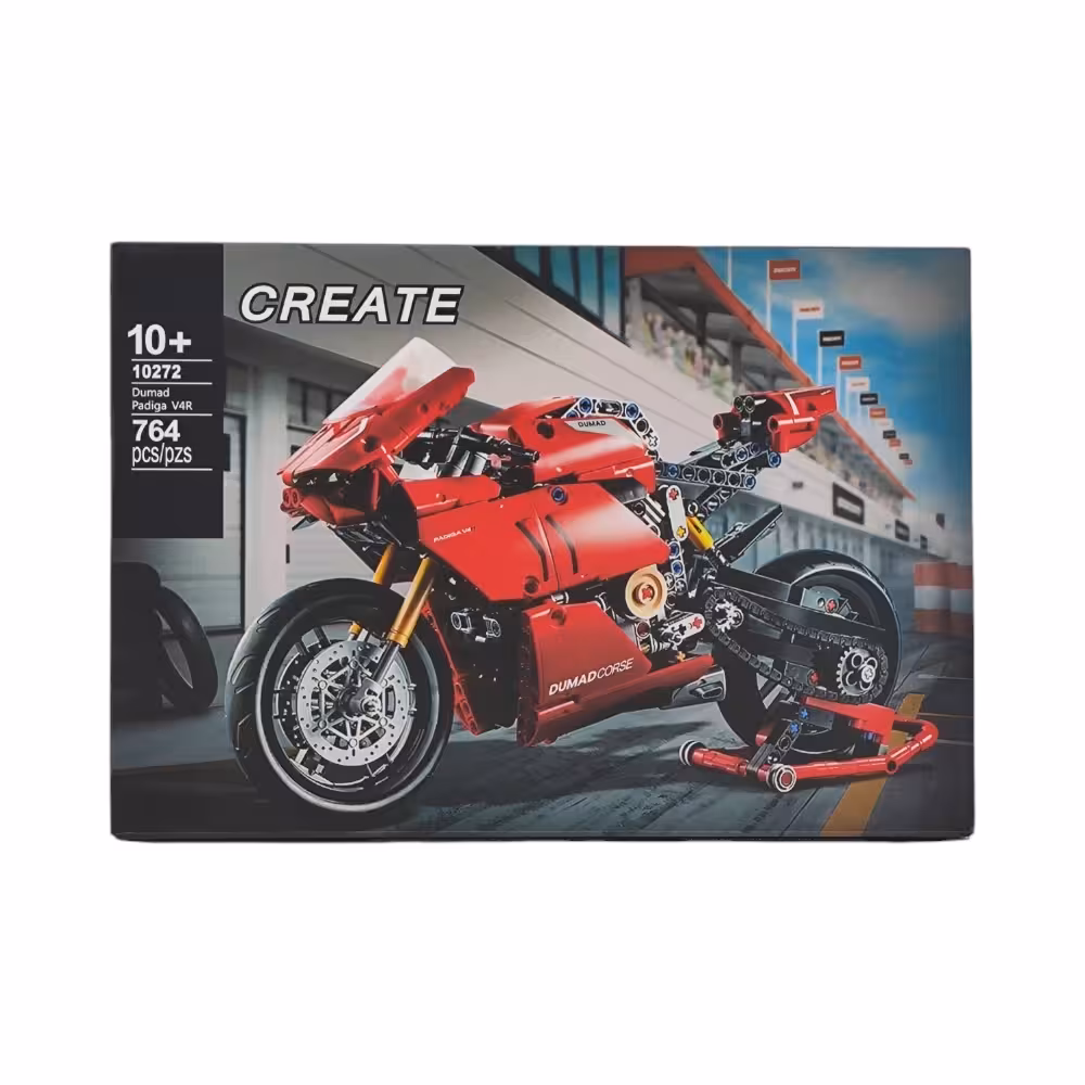 لگو موتور دوکاتی پانیگال V4 R و 746 قطعه کد NO.10272
