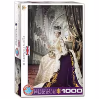پازل 1000 تکه یوروگرافیکس Eurographics طرح ملکه الیزابت دوم