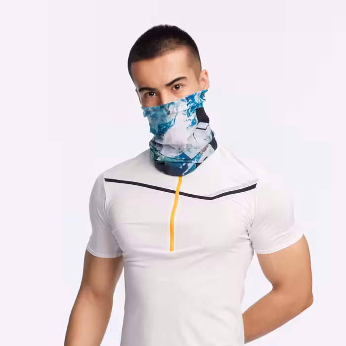 دستمال سر باندانا چند منظوره کالنجی دکتلون Kalenji Multi-Purpose Running bandana – Blue