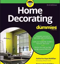 خرید کتاب آموزش چیدمان خانه Home Decorating For Dummies