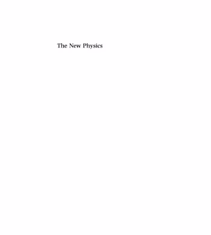 خرید و دانلود نسخه کامل کتاب The New Physics