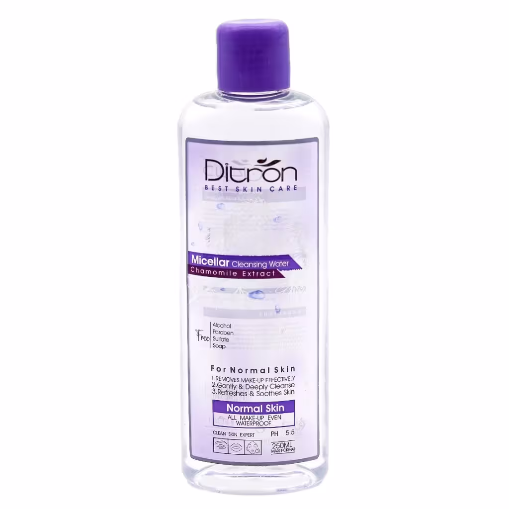 میسلار واتر مناسب پوست نرمال مدل دیترون