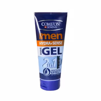 ژل اصلاح ریش مردانه حساس و آبرسان 175 میل کامان