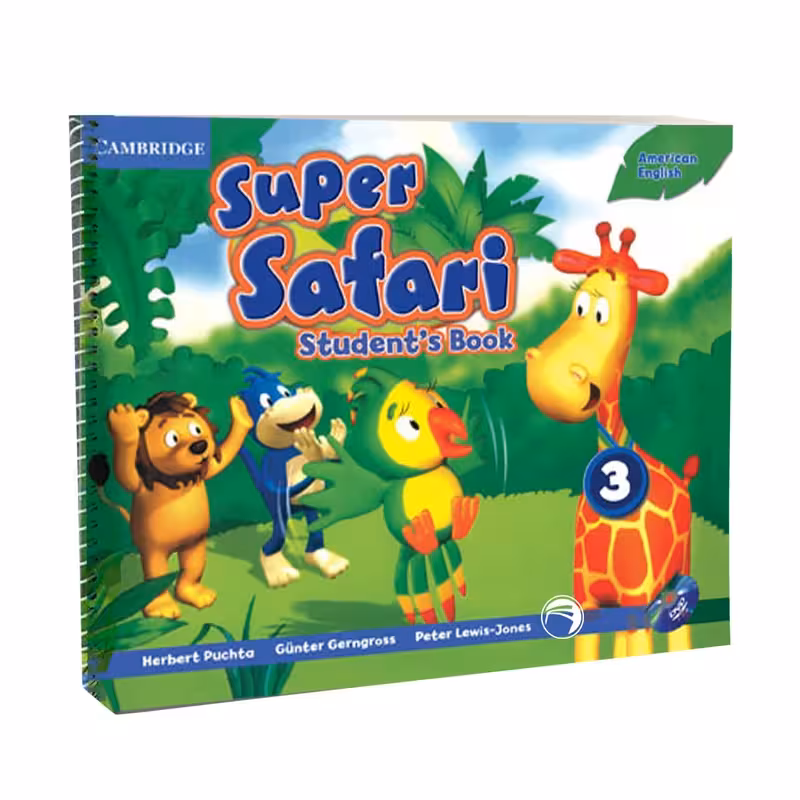 کتاب Super safari 3 اثر جمعی از نویسندگان انتشارات دنیای زبان