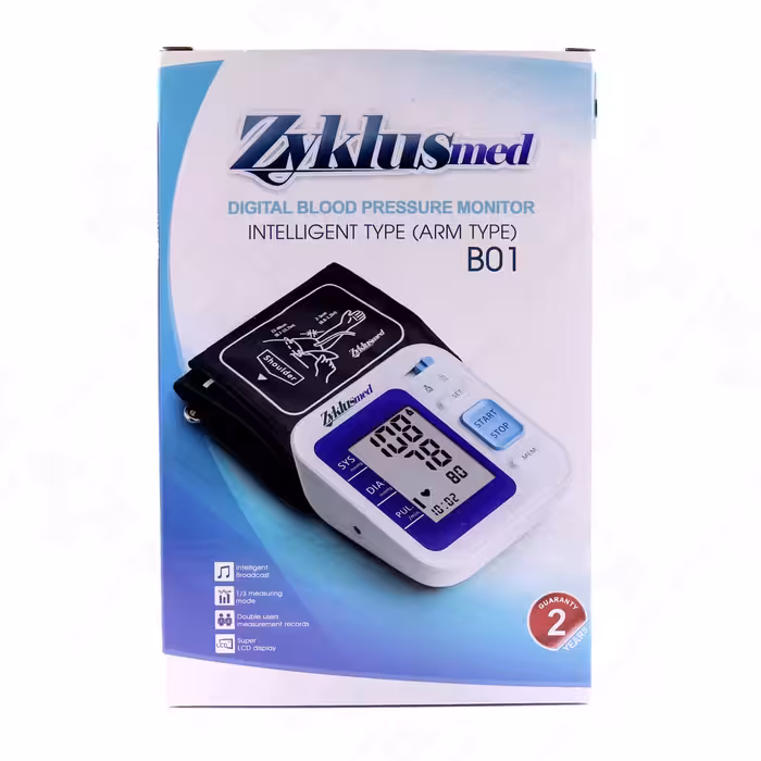 زیکلاس مد فشار سنج بازویی دیجیتال، سخنگو، با قابلیت حافظه و بلوتوث