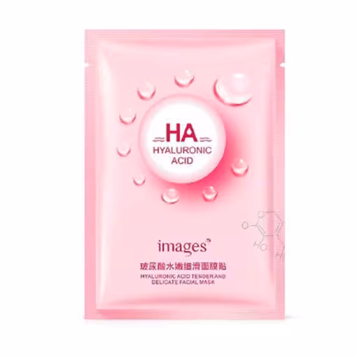 ماسک ورقه‌ای هیالورونیک اسید صورتی ایمیجز