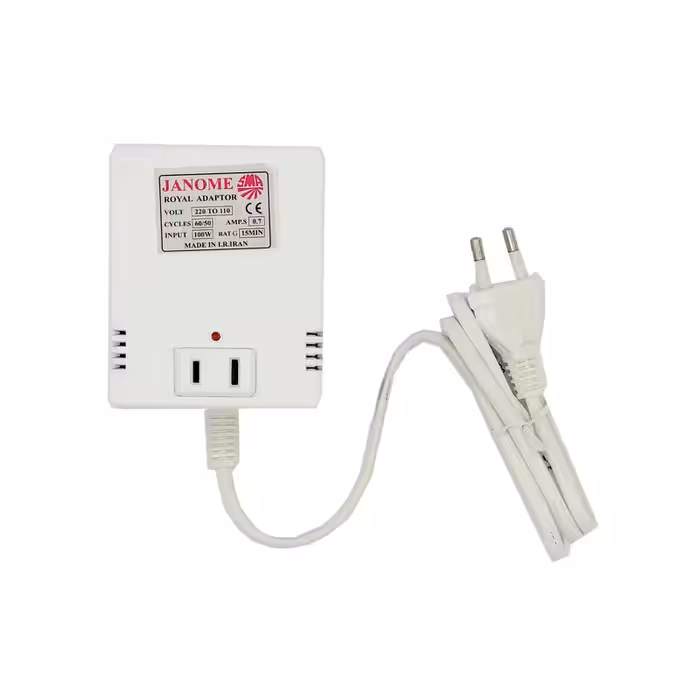 آداپتور تبدیل 220 به 110 ولت ژانومه مدل 100 وات کدA1 | کالا مکس