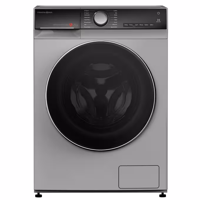 ماشین لباسشویی پاکشوما 7 کیلویی نقره ای مدل BWF-40708ST