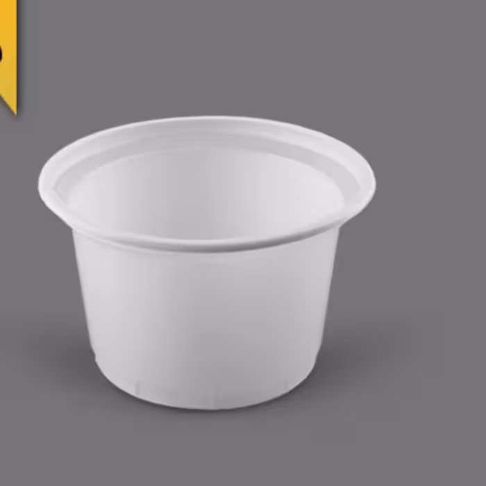 سطل ماستی یکبارمصرف 1300 سی سی درب دار بسته 500 عددی