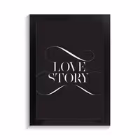 تابلو عاشقانه طرح Love Story کد PF-27090