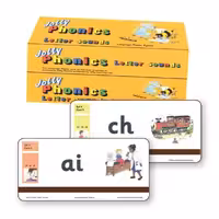 فلش کارت جولی فونیکس Jolly Phonics Letter Sounds Cards