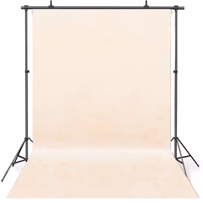 فون بک گراند کرم مخمل 2x3m