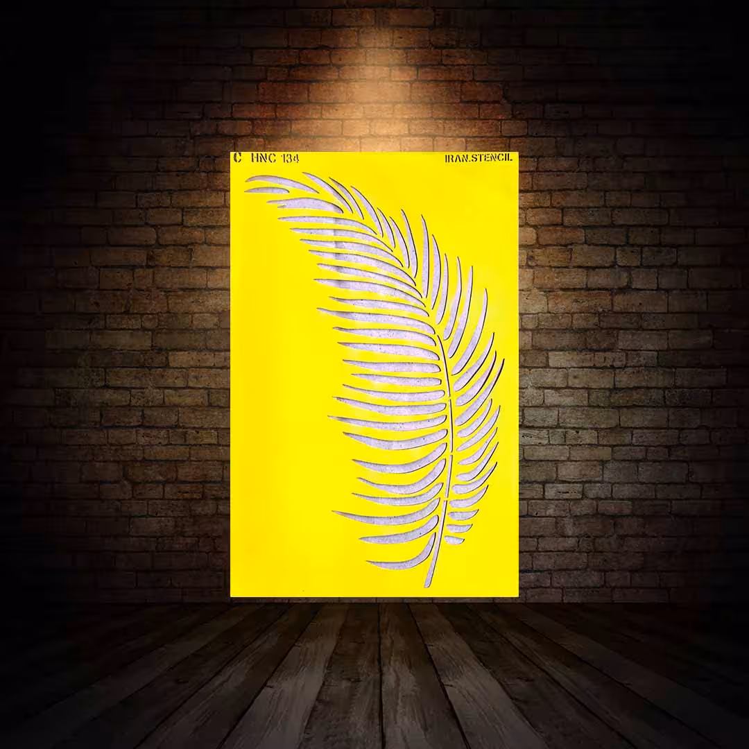 شابلون استنسیل ابعاد 50*35 کد HNC 134