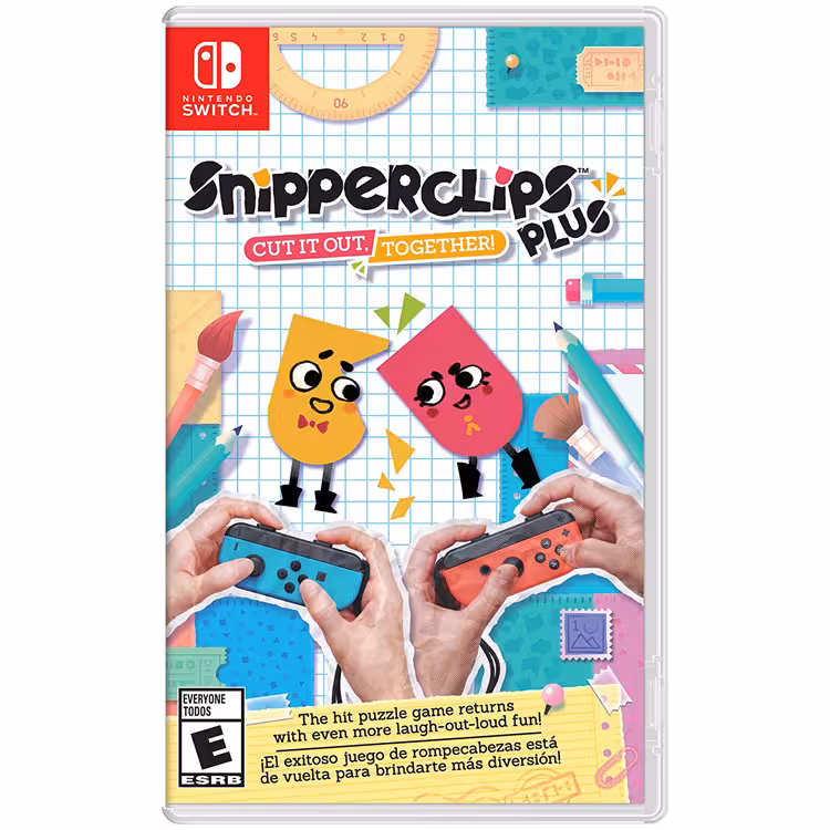 Snipperclips Plus: Cut It Out Together – Nintendo Switch