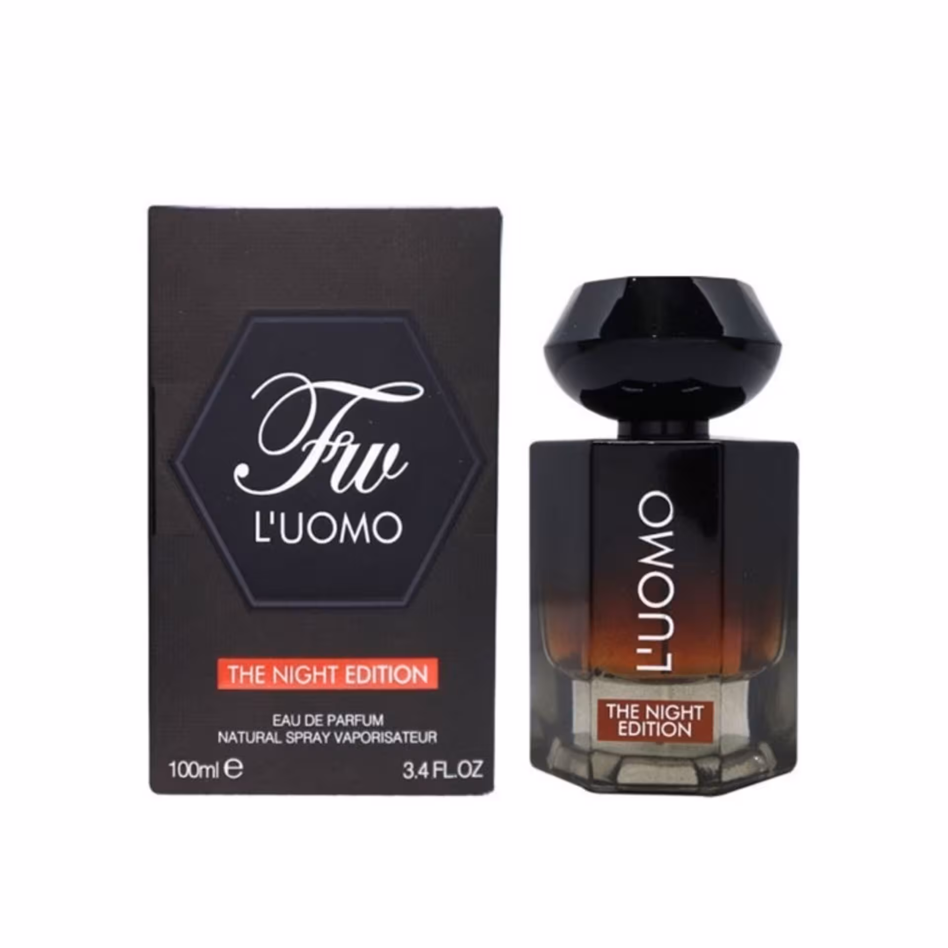 ادکلن مردانه فراگرنس ورد مدل لا اومو نایت ادیشن رایحه ایوسن لورن لانویت دی الهوم حجم 100 میل