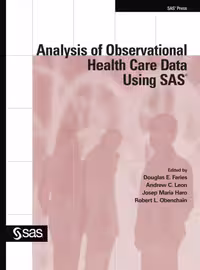 خرید و دانلود نسخه کامل کتاب Analysis of Observational Health Care Data Using SAS