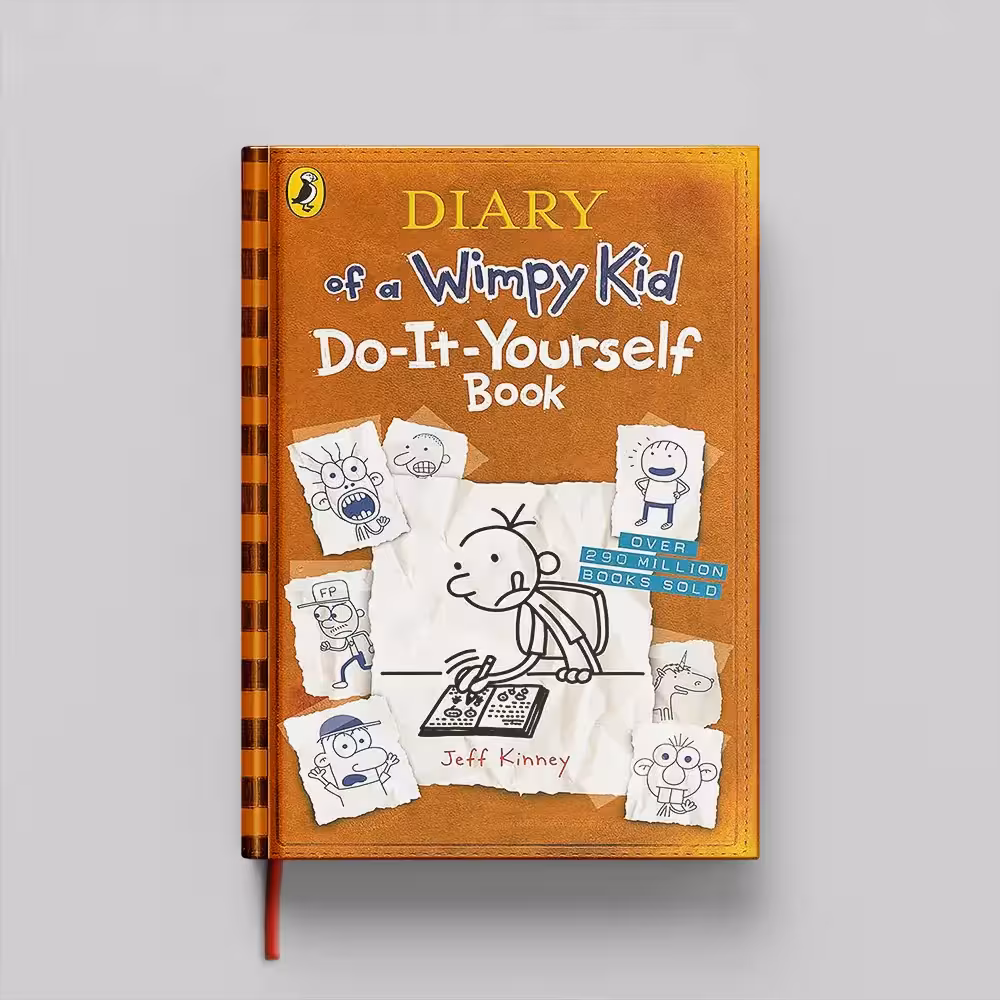 کتاب Diary Of A Wimpy Kid do it yourself book جلد سخت (HARDCOVER)
