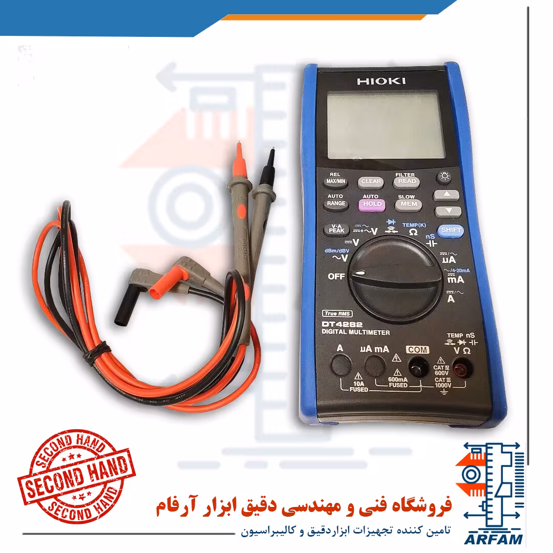 مولتی متر دیجیتال هیوکی مدل HIOKI DT 4282 - دست دوم