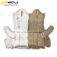 سرویس حوله عروس و داماد 12تکه گلدوزی ELOYA