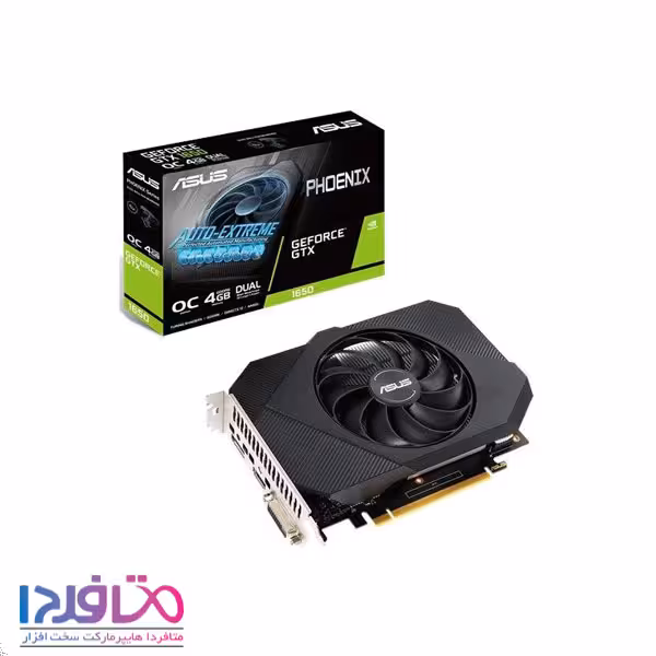 کارت گرافیک ایسوس مدل GTX1650 PH OC 4GB DRR6