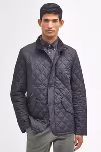 کاپشن مشکی مردانه ژاکت چلسی کاپیتون BK11 سیاه Barbour