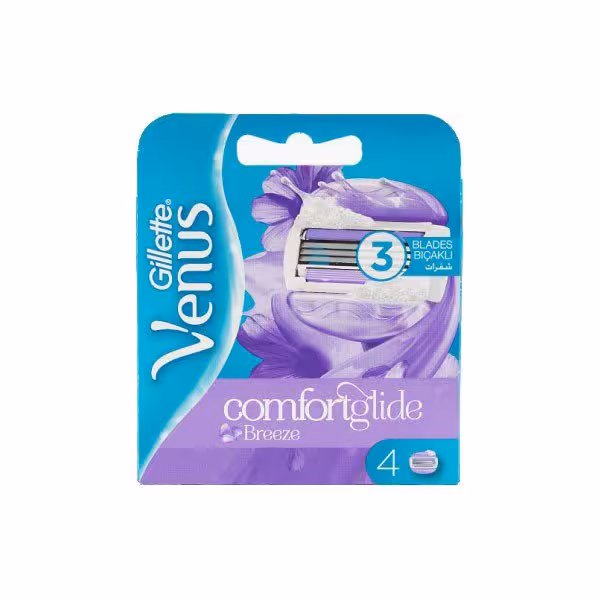 تیغ یدک ژیلت ونوس مدل کامفورت گلاید بریز Venus Comfortglide Breeze