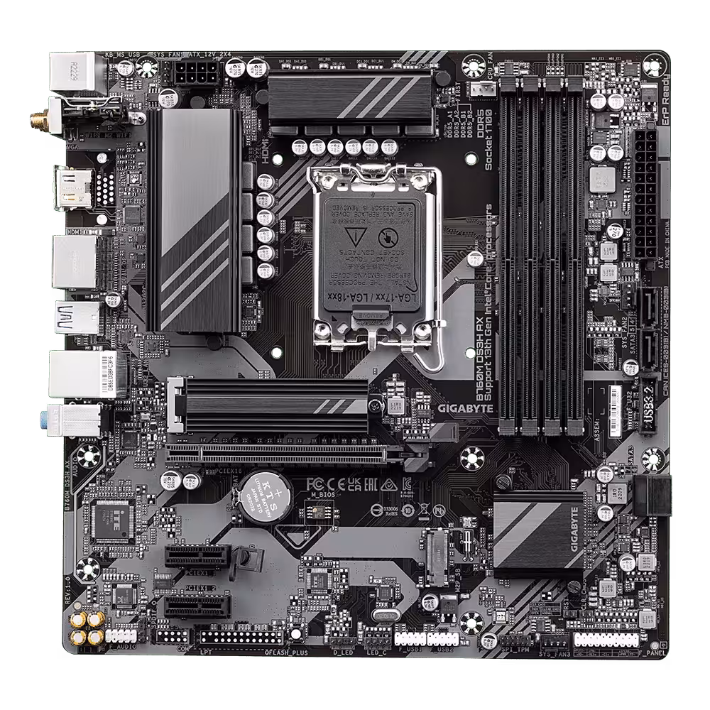 مادربرد گیگابایت مدل GIGABYTE B760M DS3H AX DDR5