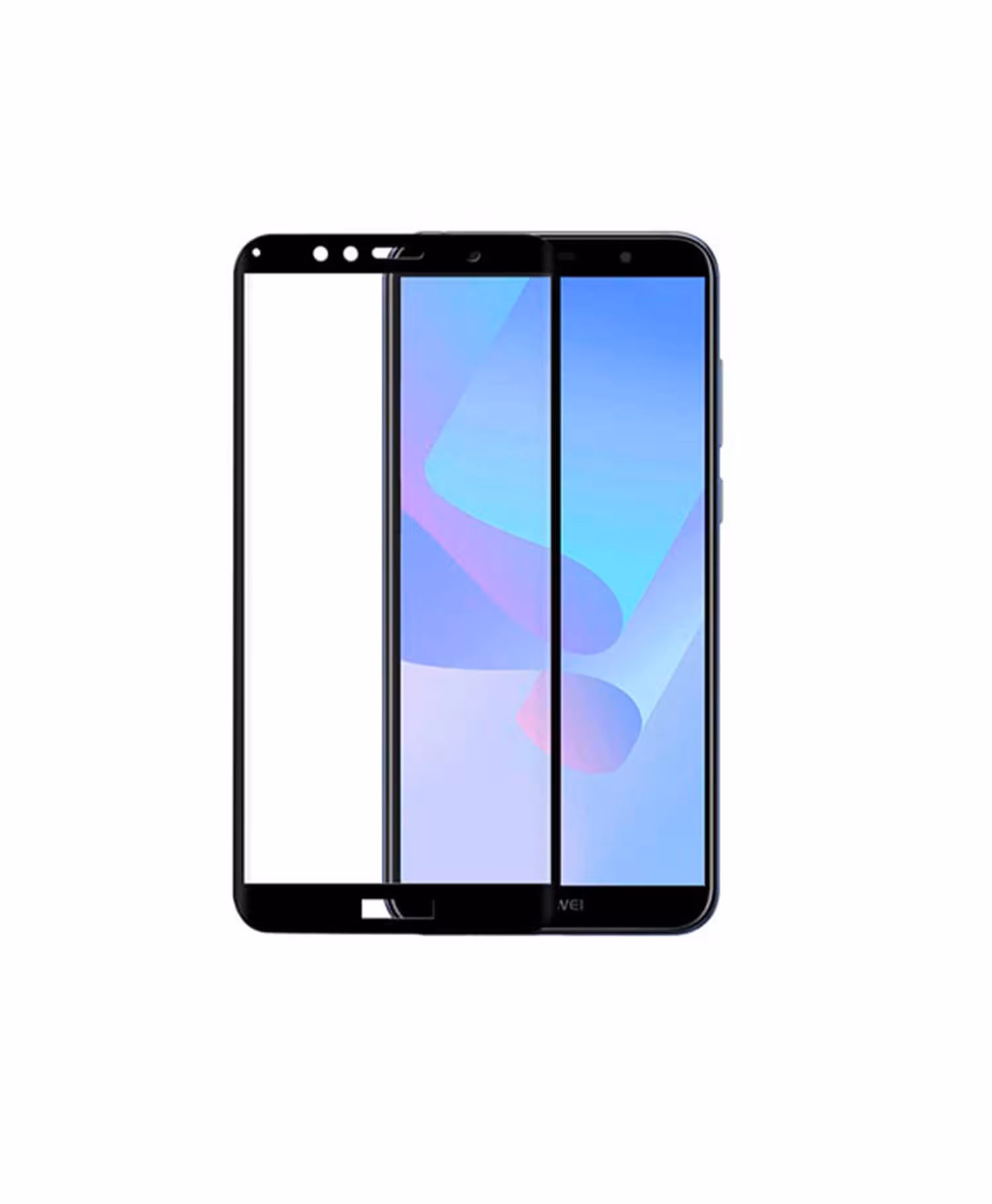 گلس فول تمام چسب موبایل هوآوی Huawei Y6 Prime 2018
