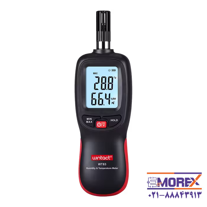 رطوبت سنج و دماسنج وینتکت | WINTACT مدل WT83