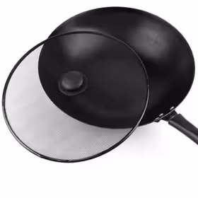 توری روغنگیر ماهیتابه دستگیره دار 28 سانت