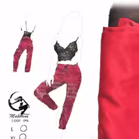 لباس خواب زنانه MAHBANOO مدل 048 سایز L-XL