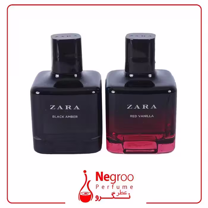 عطر ادکلن زارا رد وانیلا و بلک امبر-دوقلو 90 میل