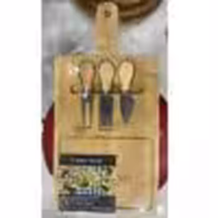 تخته و ابزار برش پنیر چوب بامبو