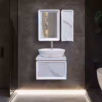 روشویی کابینتی تولیدی حبیبی سایز 40*60 کد RO-004