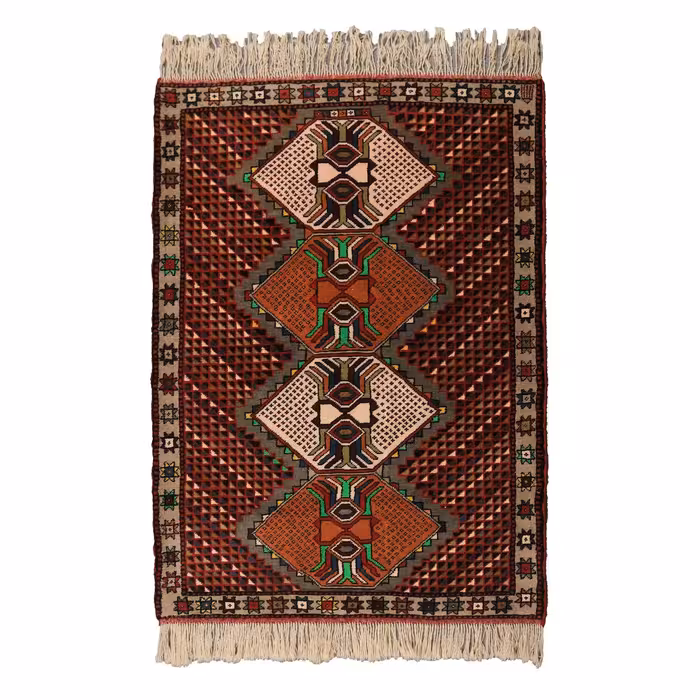 فرش دستبافت دو متری مدل خراسان کد 40101245