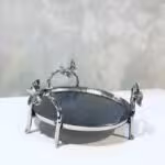 RAFI رافی  دکورز الیاژ دیس گرد 3 پایه پروانه  500555