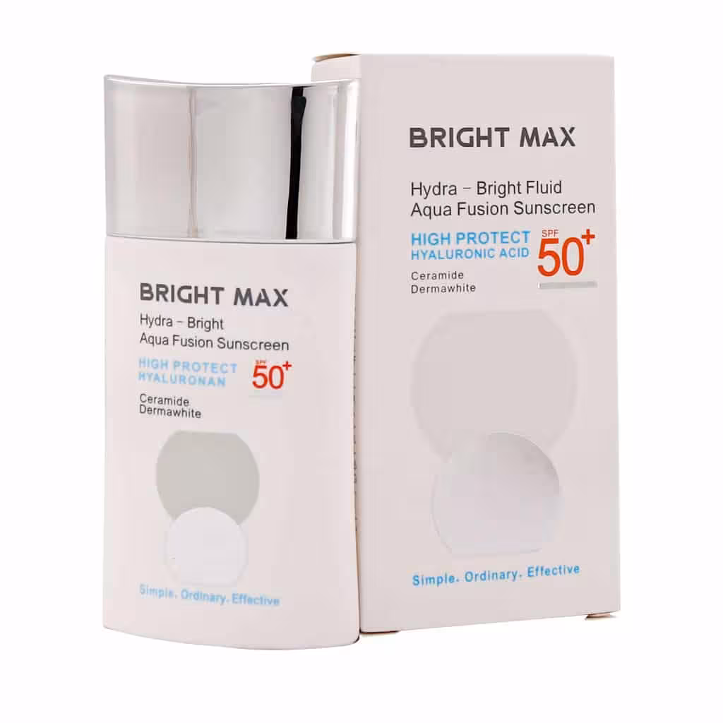 فلوئید ضد آفتاب آکوافیوژن SPF50 برایت مکس