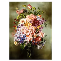 طرح گل وگلدان کد 25252