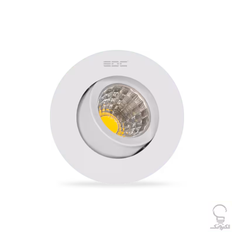چراغ دکوراتیو توکار چشمی متحرک گرد 3 وات ای دی سی