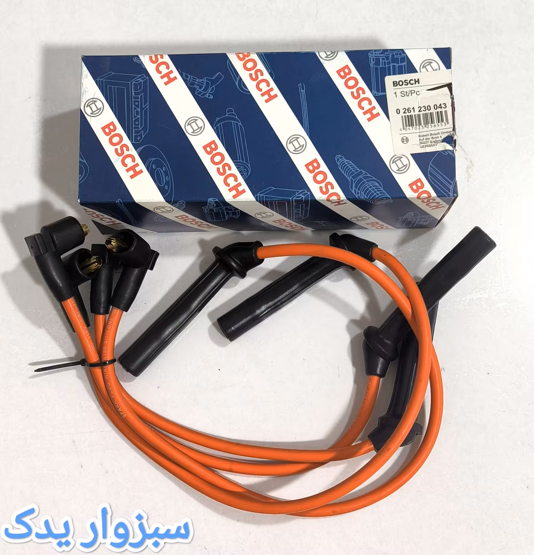 وایر شمع تیبا تقویتی برند BOSCH