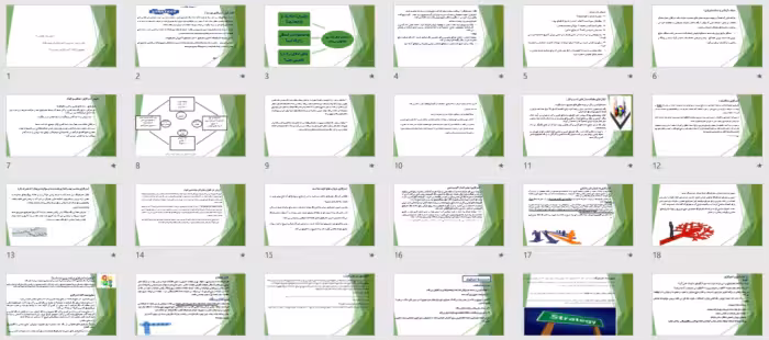 دانلود فایل پاورپوینت در مورد استراتژی