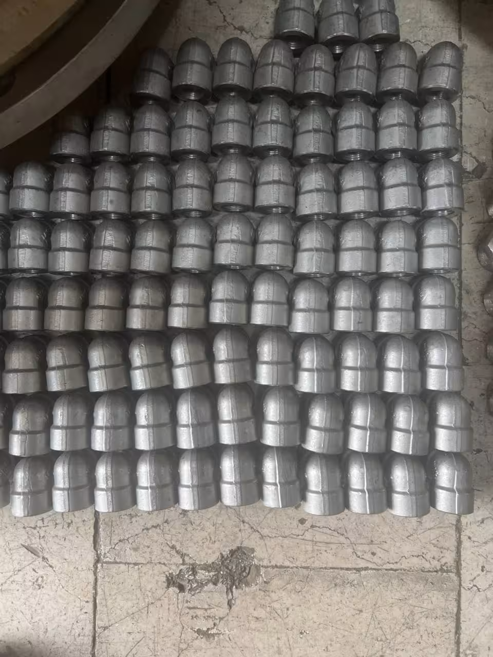 زانو 1/2"اینج دنده کلاس 3000 از جنس SA182F316/316L